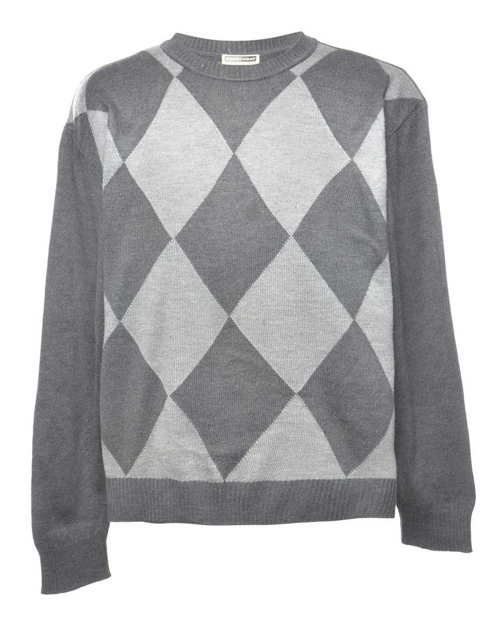 Argyle Jumper - L - image 1