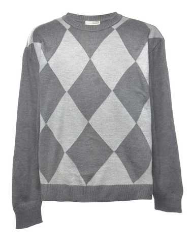 Argyle Jumper - L - image 1