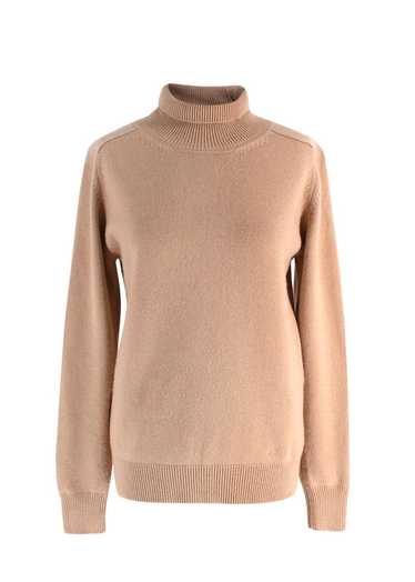 Managed by hewi Victoria Beckham Camel Turtle Neck