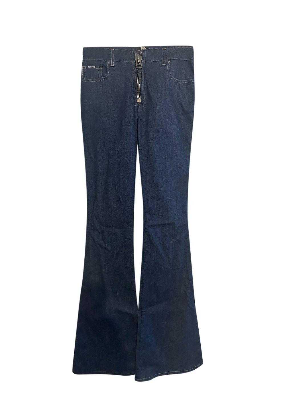 Product Details Tom Ford Blue Flared Jeans - image 1