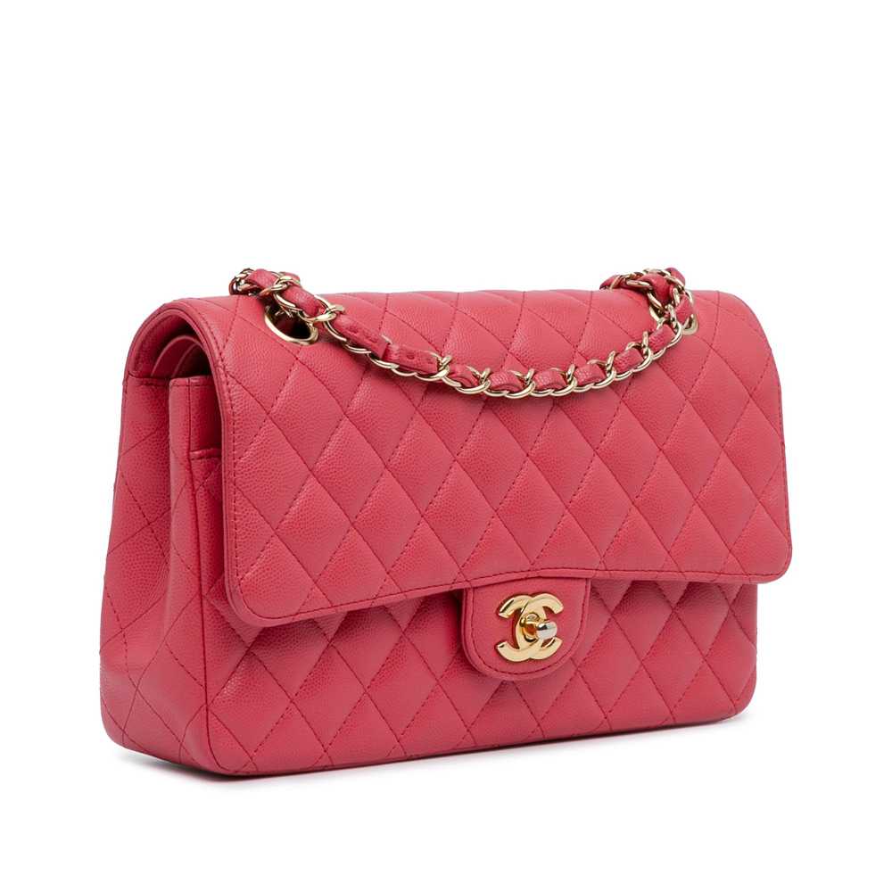 Product Details Chanel Pink Caviar Leather Medium… - image 2