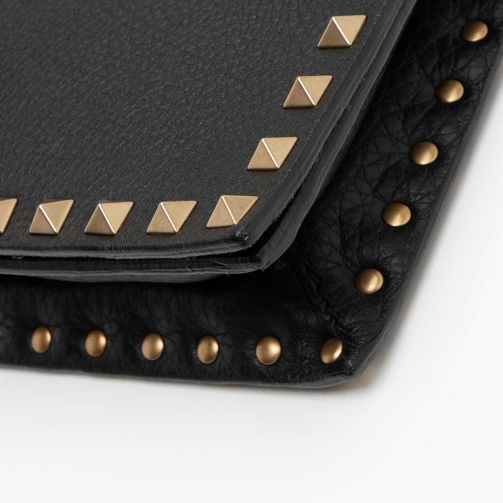 Valentino Garavani Rockstud leather clutch bag - image 10