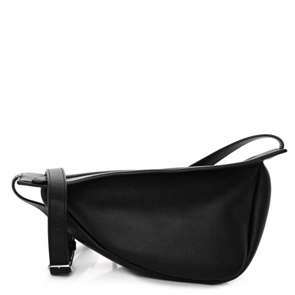 THE ROW Smooth Calfskin Small Slouchy Banana Bag … - image 1