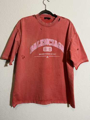 Balenciaga MAISON BALENCIAGA VINTAGE WASH T-SHIRT