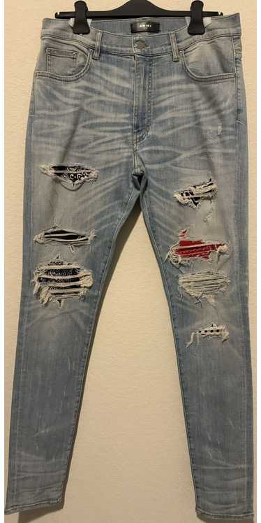 Amiri RARE Amiri Art Patch Jeans