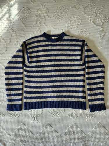 J. Crew Oatmeal & Navy Jumper (XS) | Used,…