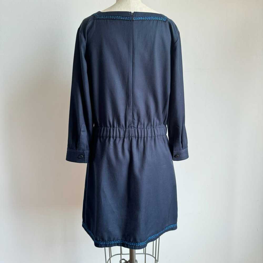 A.P.C. Navy Square Neck Day Dress (S) | Used,… - image 3