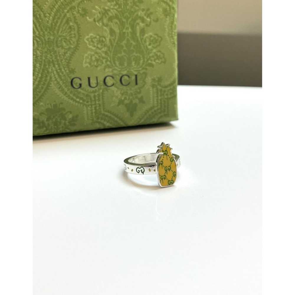 Gucci Silver ring - image 2