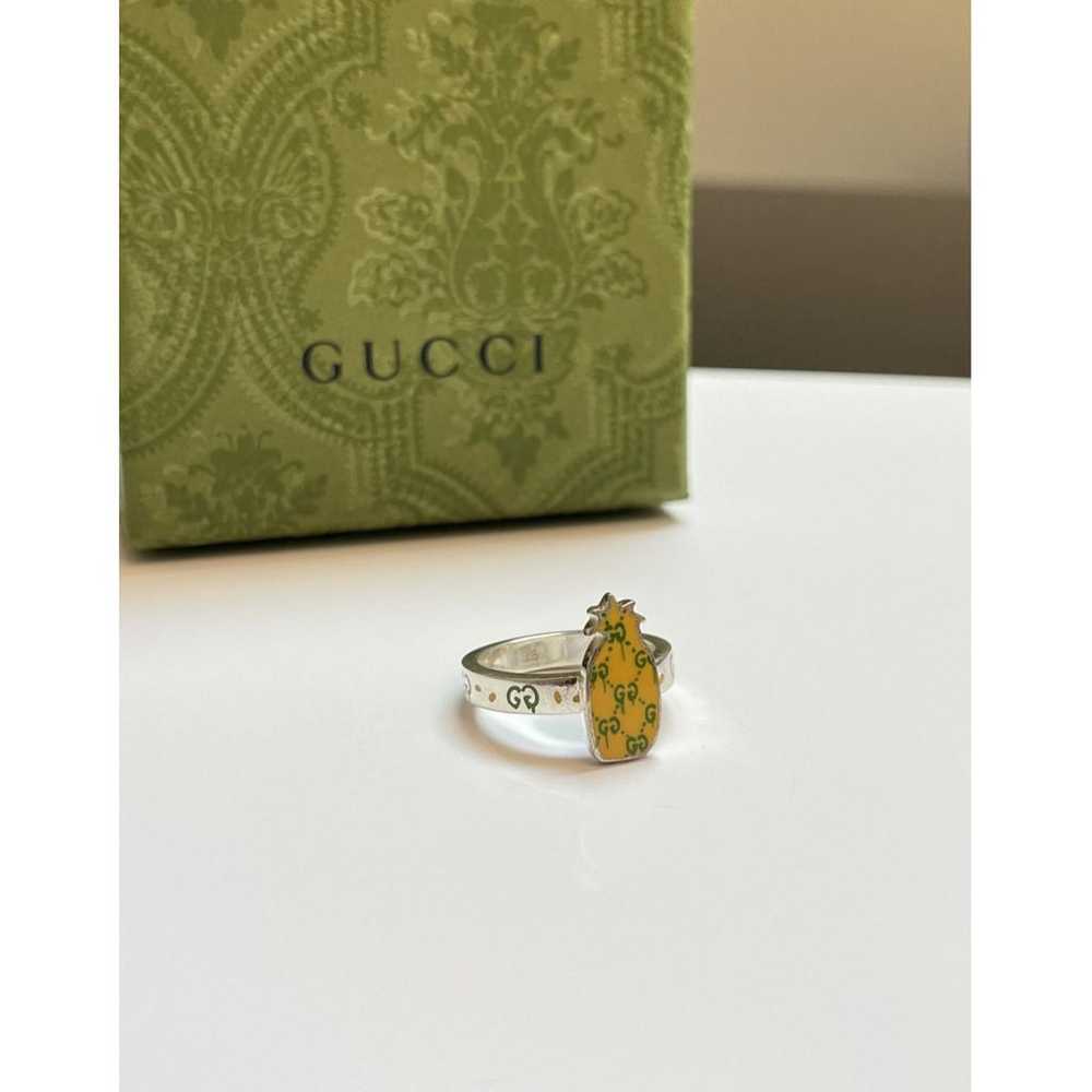 Gucci Silver ring - image 3