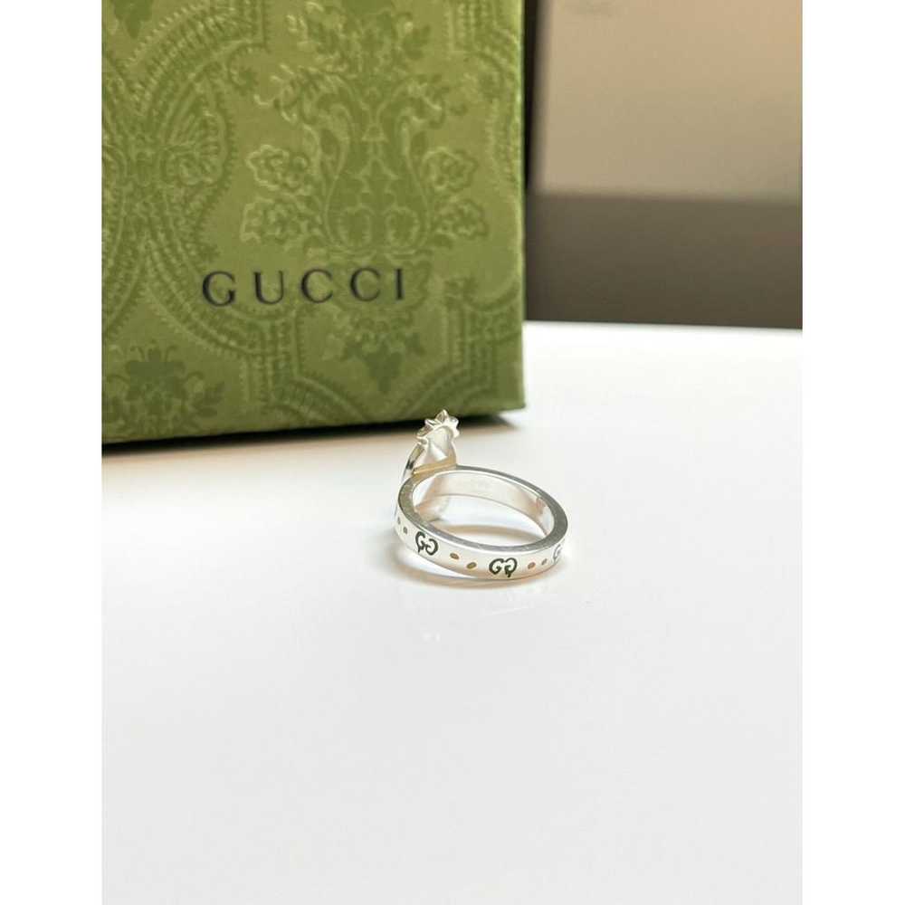 Gucci Silver ring - image 4