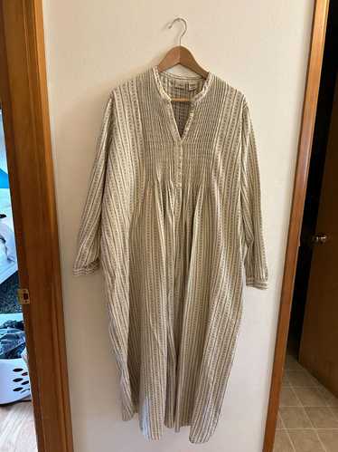 L.L. Bean Flannel Pintuck Dobby Nightgown (2X) |…