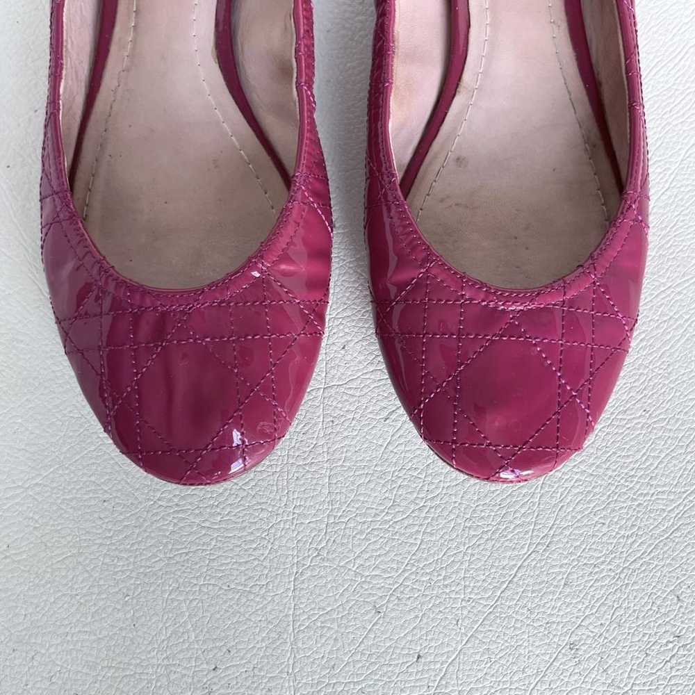 Dior Dior Ballet patent leather ballet flats - image 7