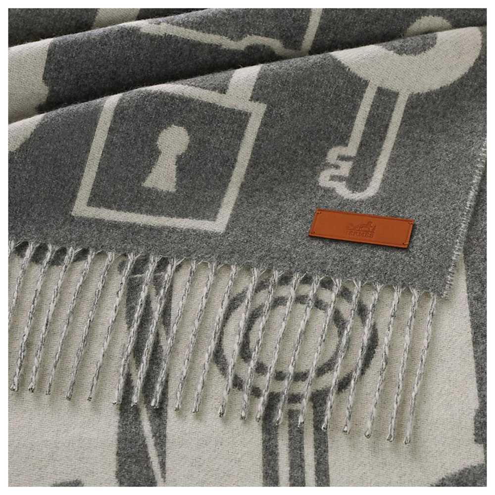 Hermès Cashmere silk handkerchief - image 1