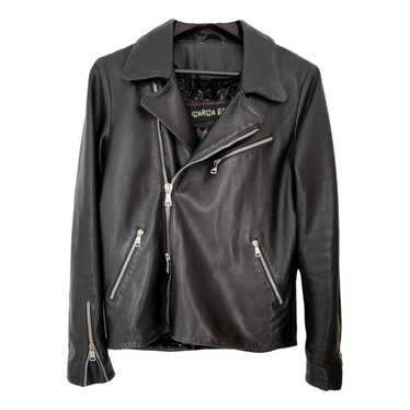 Giorgio Brato Leather biker jacket - image 1