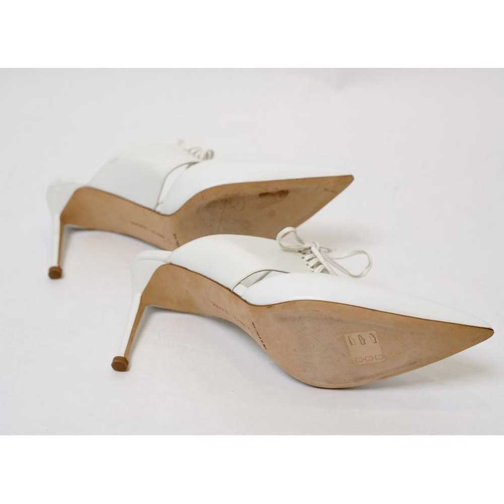 Manolo Blahnik Leather heels - image 2