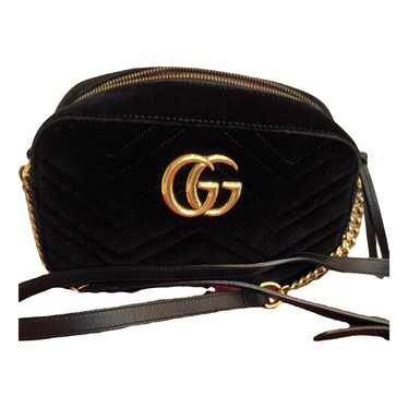 Gucci Gg Marmont velvet crossbody bag - image 1