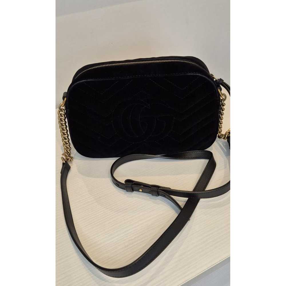 Gucci Gg Marmont velvet crossbody bag - image 5