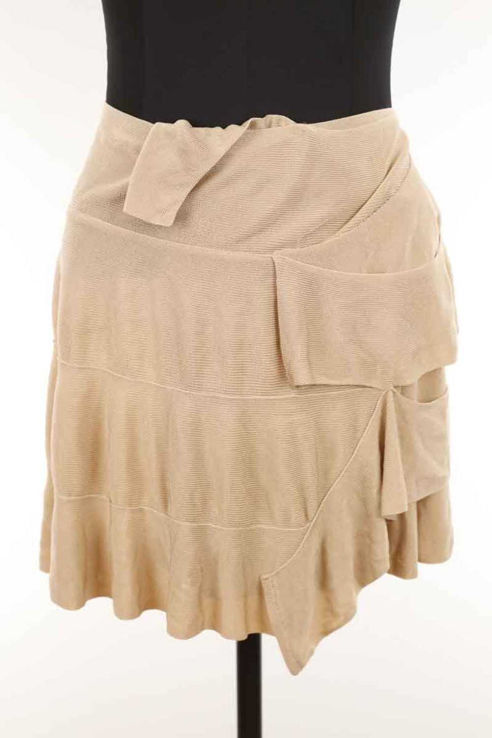 Circular Clothing Mini jupe beige - image 2