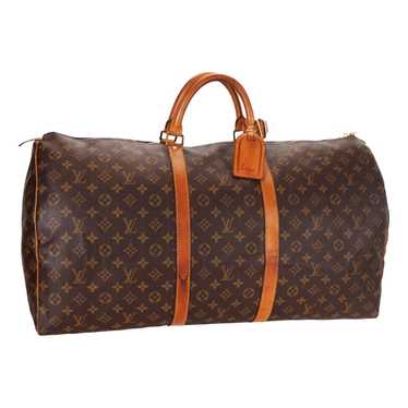 Louis Vuitton Keepall leather 48h bag - image 1