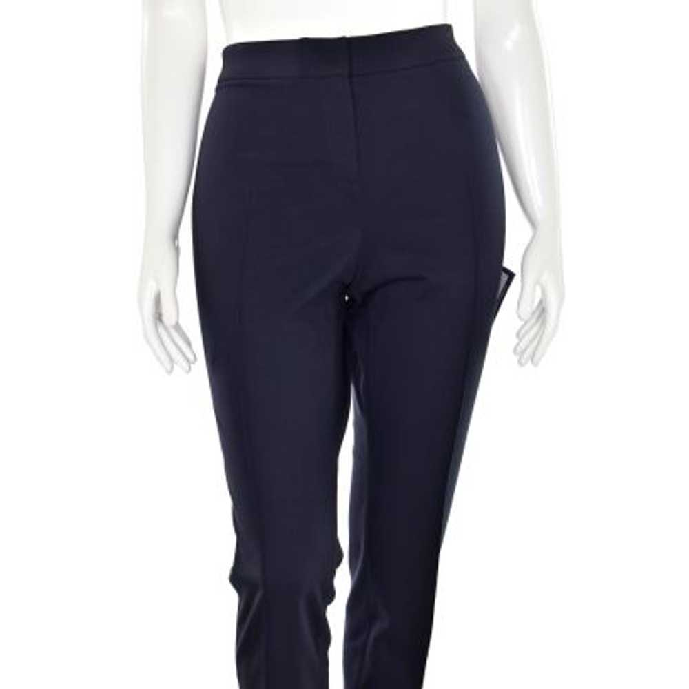 Akris Punto Viscose Blend Mara Trouser in Navy - image 2