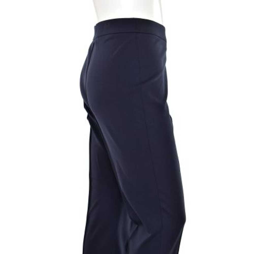 Akris Punto Viscose Blend Mara Trouser in Navy - image 4