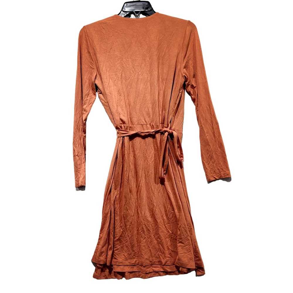 Loft LOFT Ann Taylor Women's Rust Long Sleeve Wra… - image 2