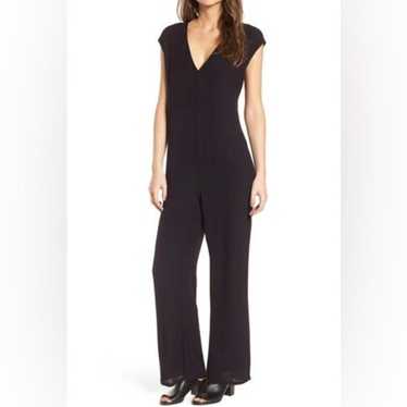 James Perse JAMES PERSE Crepe Sleeveless Jumpsuit 