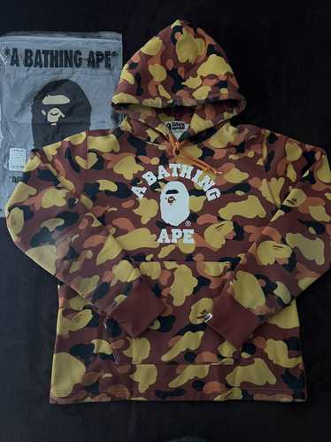 Bape 1st Camo College Pullover Hoodie