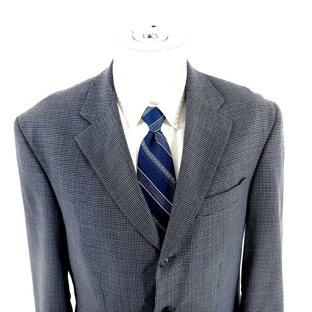 Nautica Nautica Wool 3 Button Sport Coat 40S Blue… - image 1