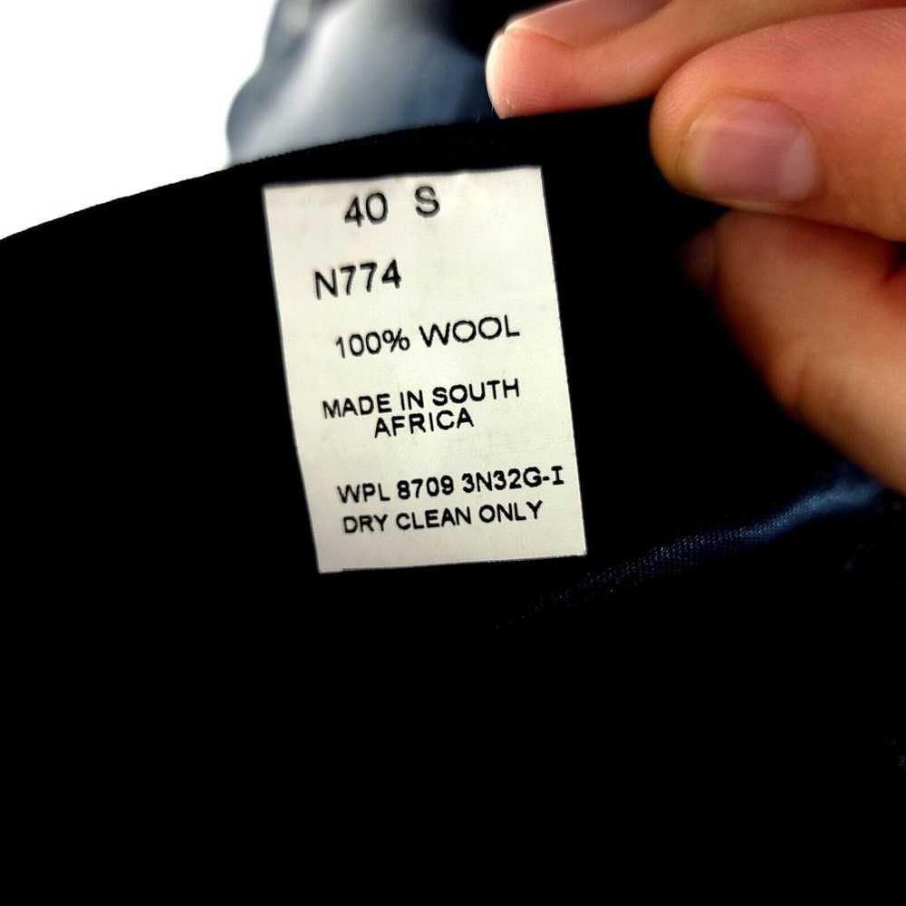 Nautica Nautica Wool 3 Button Sport Coat 40S Blue… - image 9