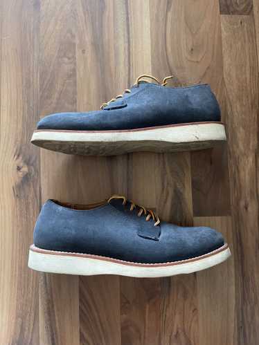 Red Wing Redwing Postman Blue Suede Oxford