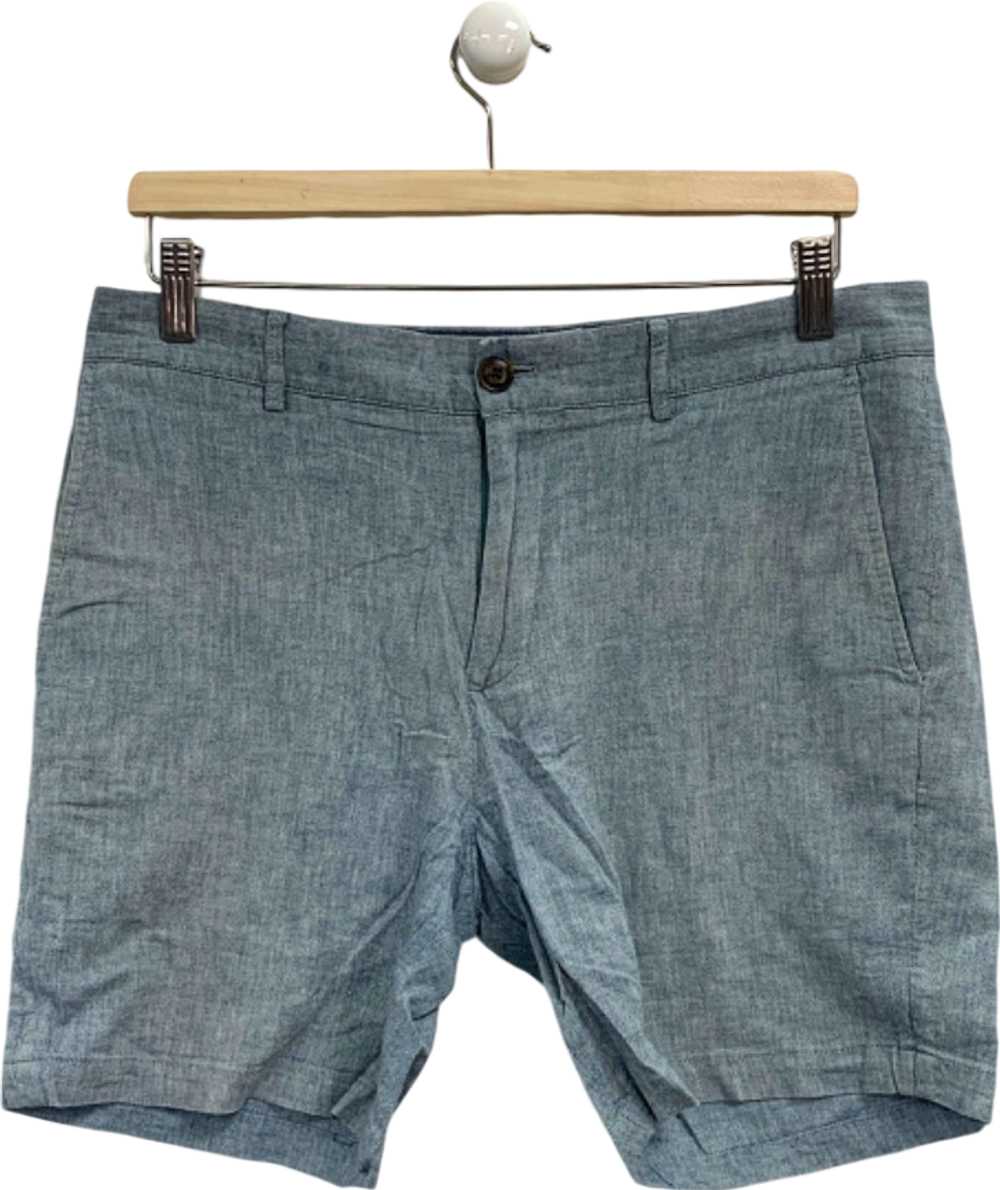 Club Monaco Blue Baxter Fit Shorts W30 - image 1