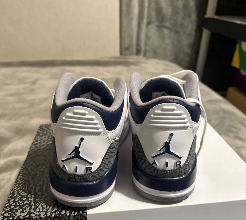 Jordan Brand × Nike Jordan 3 midnight navy Worn 1x - image 9