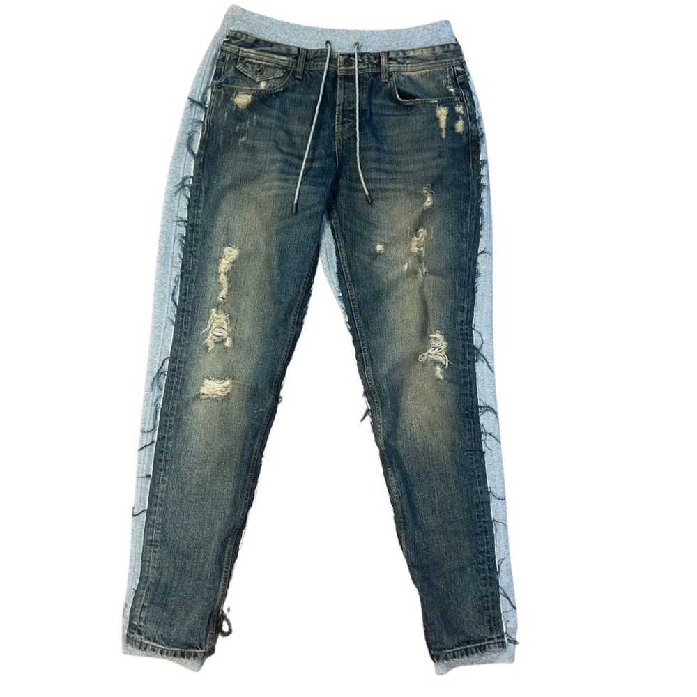 Dolce & Gabbana Dolce & Gabbana Hybrid Jeans Swea… - image 1