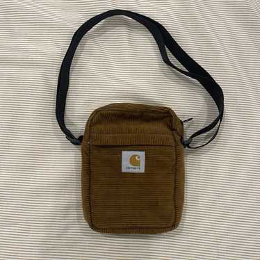 Carhartt WIP Corduroy Crossbody Shoulder Bag Brown - image 1