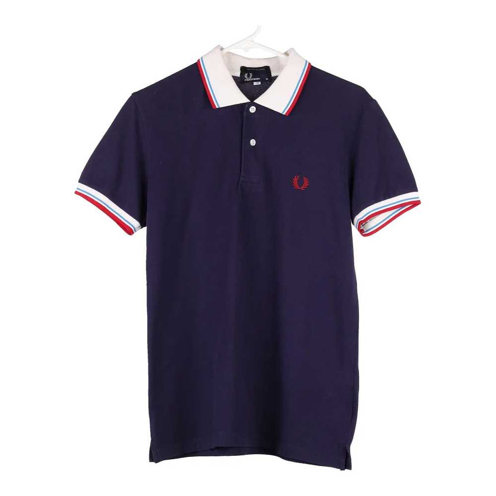 Fred Perry Polo Shirt - Medium Navy Cotton - image 1