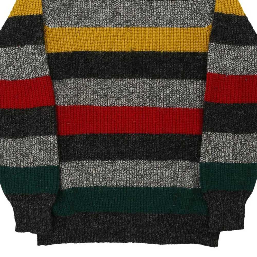 S.Moritz Striped Jumper - XL Multicoloured Wool - image 4