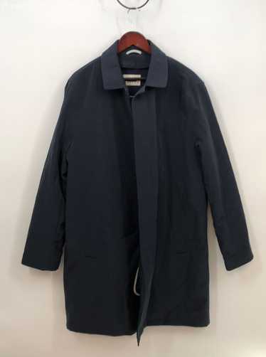 Joseph Abboud Men's Navy Blue Overcoat Size 46 Lon