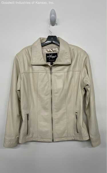 Wilsons Leather Maxima Wilsons White Leather Jacke