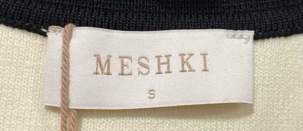 NWT Meshki Womens Ivory Knitted Pockets Collared … - image 7