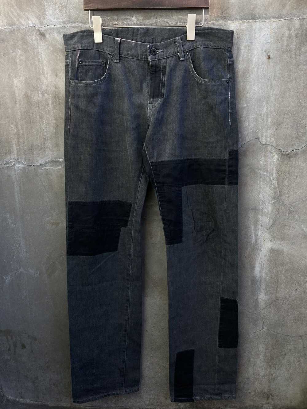 Neighborhood Savage Patchwork Denim Jeans - image 1