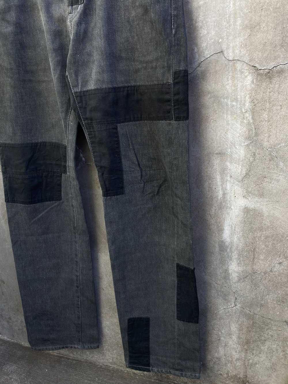 Neighborhood Savage Patchwork Denim Jeans - image 3