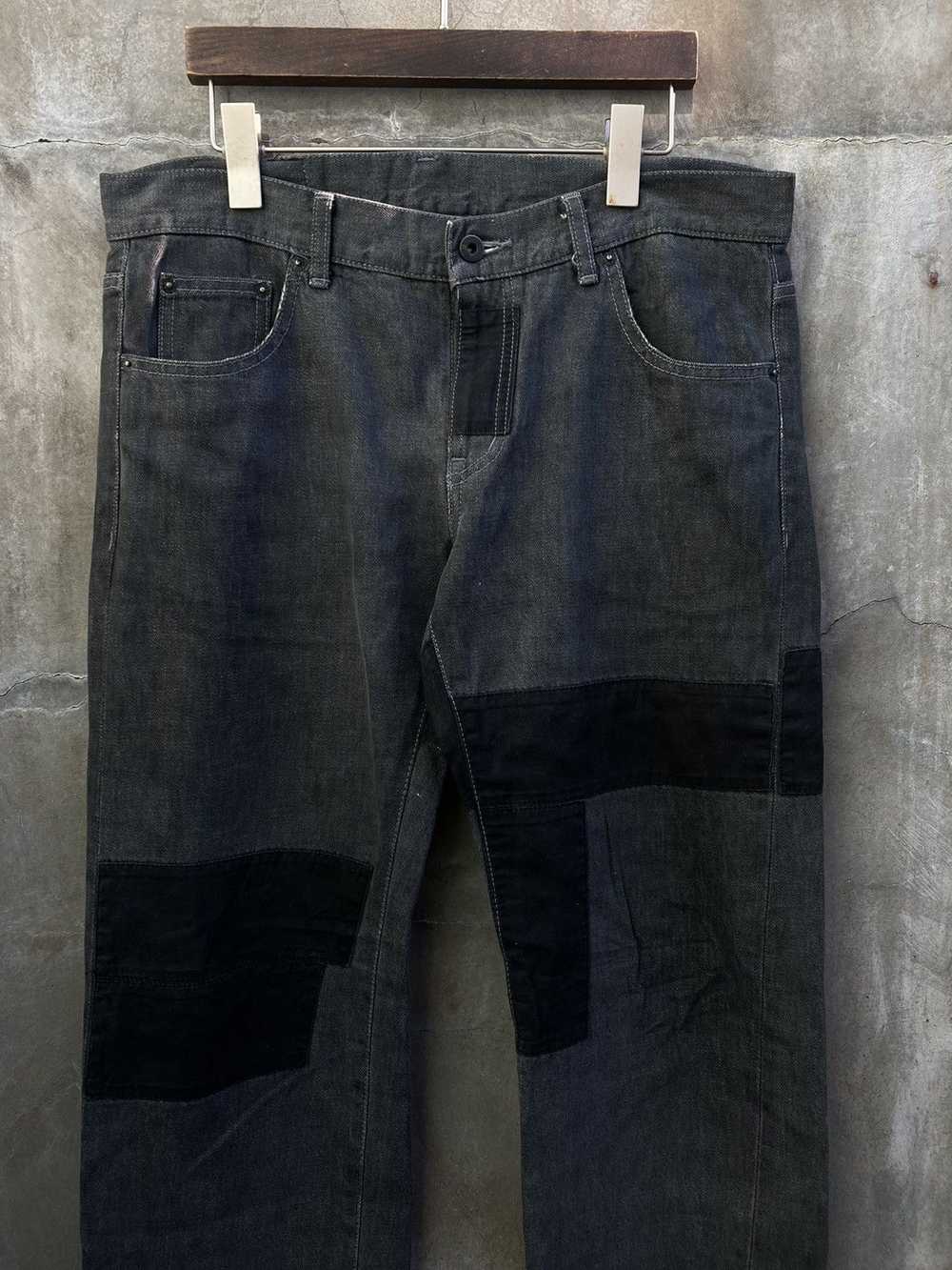 Neighborhood Savage Patchwork Denim Jeans - image 4