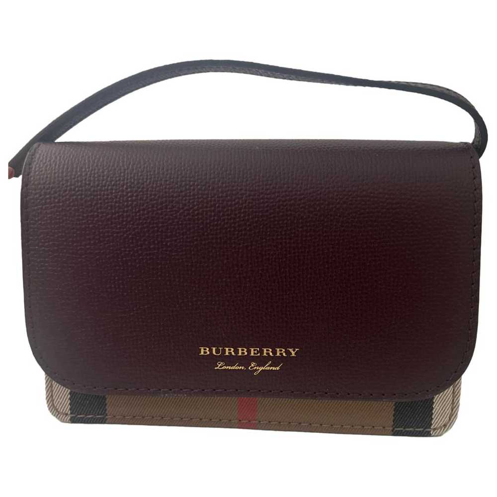 Burberry Leather crossbody bag - image 1