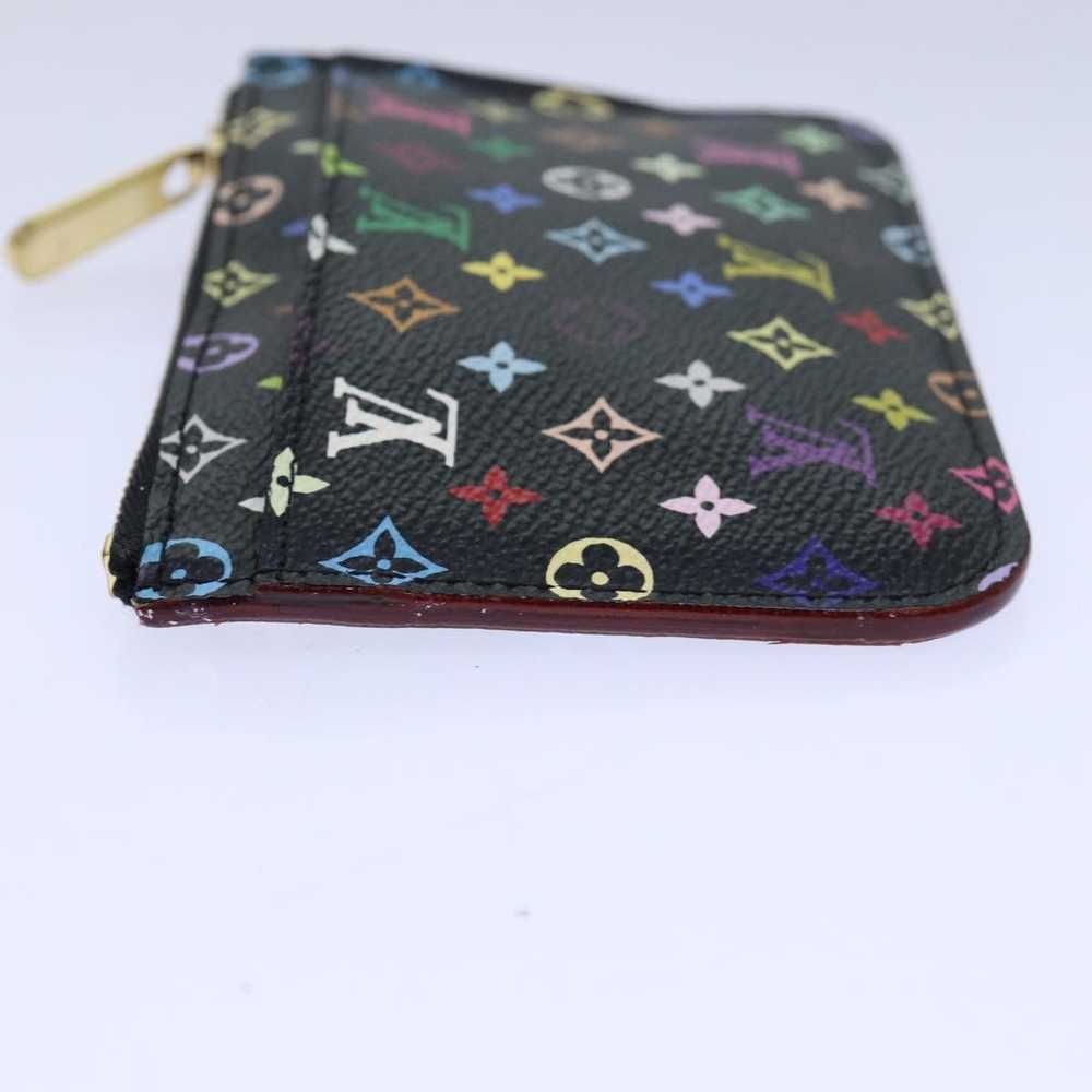 Louis Vuitton Pochette Clés Black Canvas Wallet (… - image 9