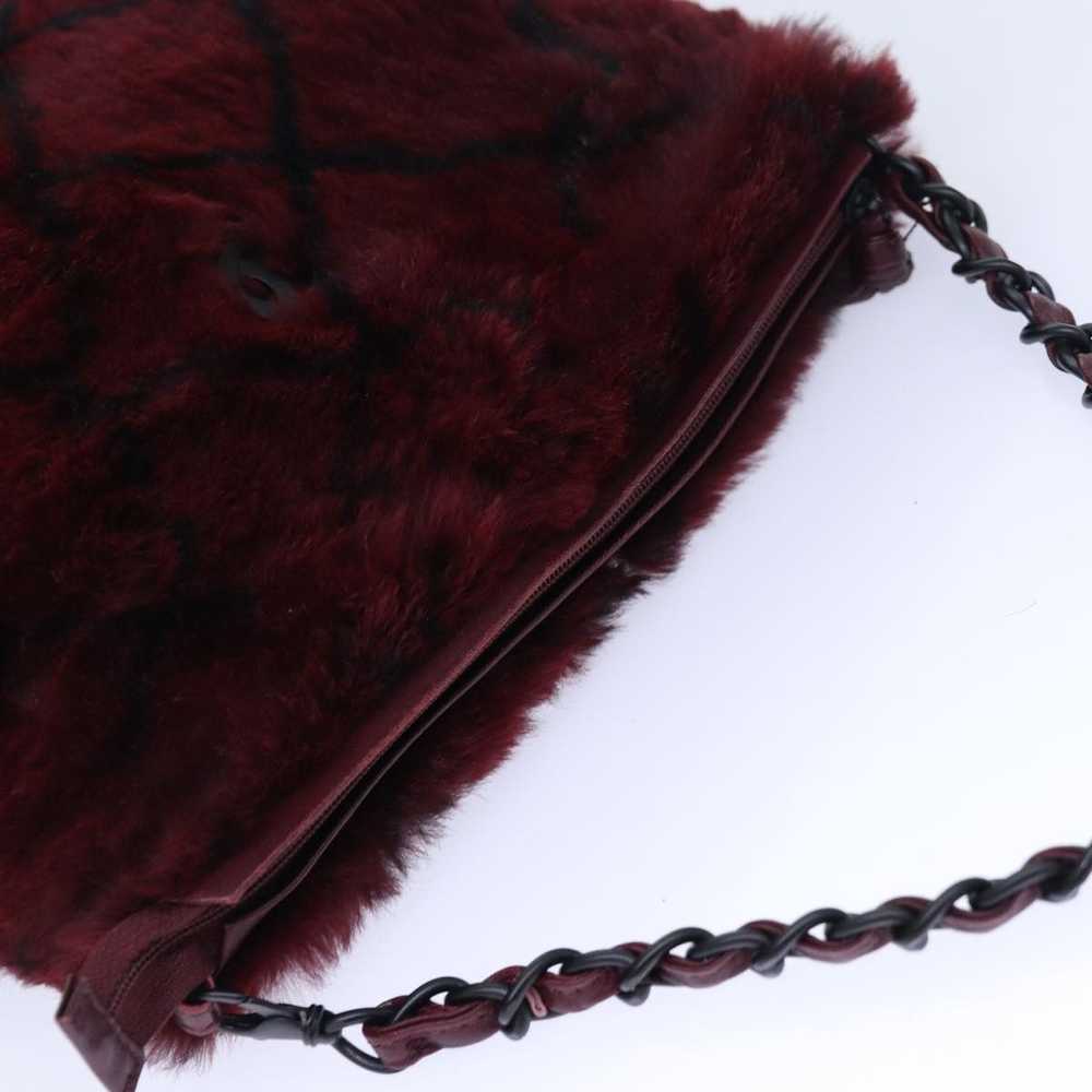 Chanel Red Fur Handbag (Pre-Owned) - image 4