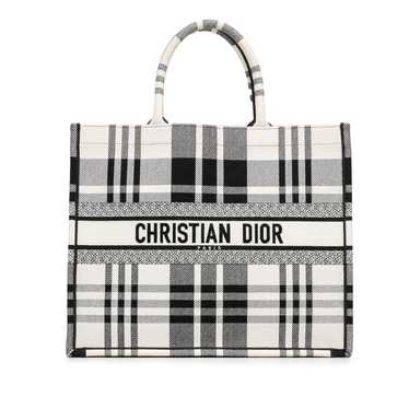 Dior Book Tote cloth tote