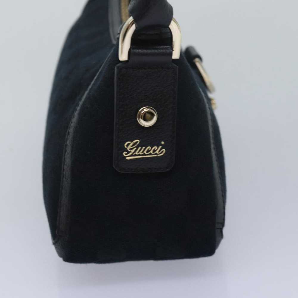 Gucci Abbey Black Canvas Handbag (Pre-Owned) - image 10