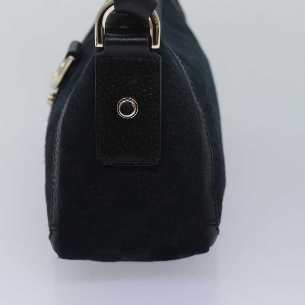 Gucci Abbey Black Canvas Handbag (Pre-Owned) - image 11