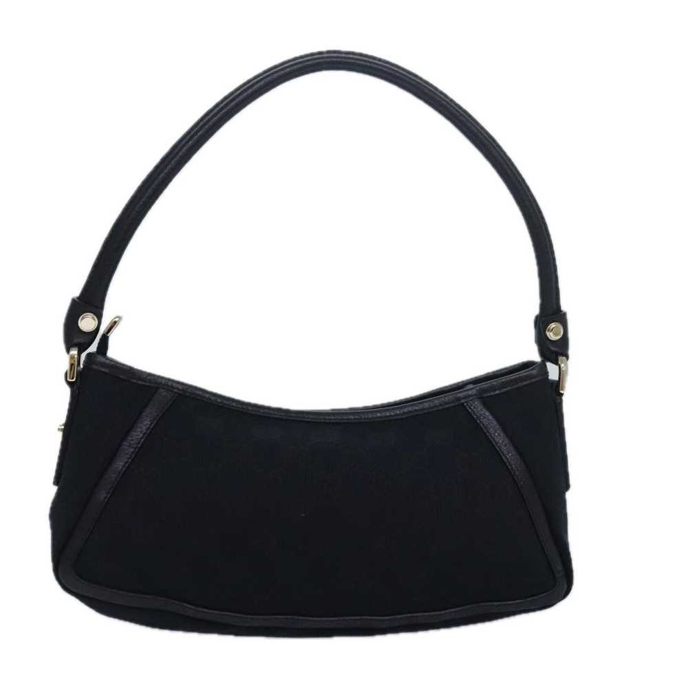 Gucci Abbey Black Canvas Handbag (Pre-Owned) - image 2